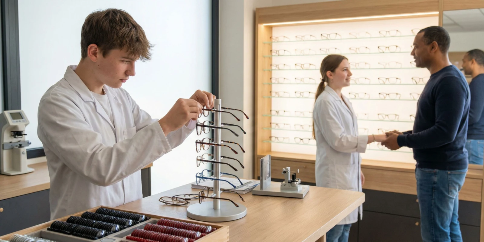 Compétences clés à maîtriser pour devenir opticien