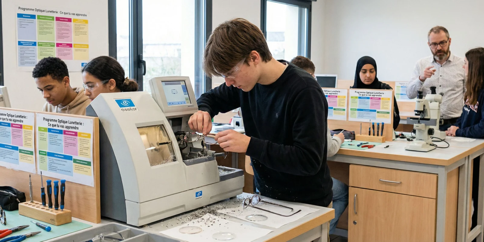 Programme Bac Pro Optique Lunetterie : Tout ce que tu vas Apprendre en tant qu'Opticien